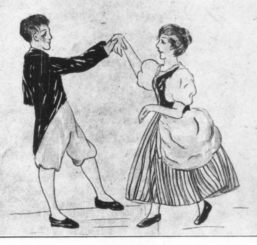 An illustration from American Association for Health, Physical Education and Recreation Journal 1930-05: Vol 1 Iss 5, 1930, leaf 22