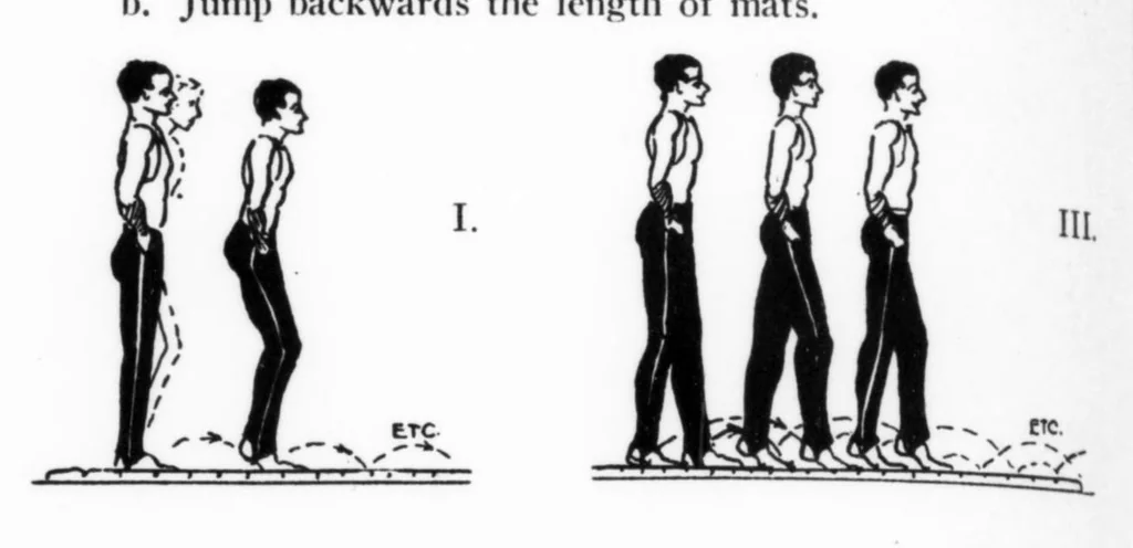 An illustration from American Association for Health, Physical Education and Recreation Journal 1930-12: Vol 1 Iss 10, 1930, leaf 41