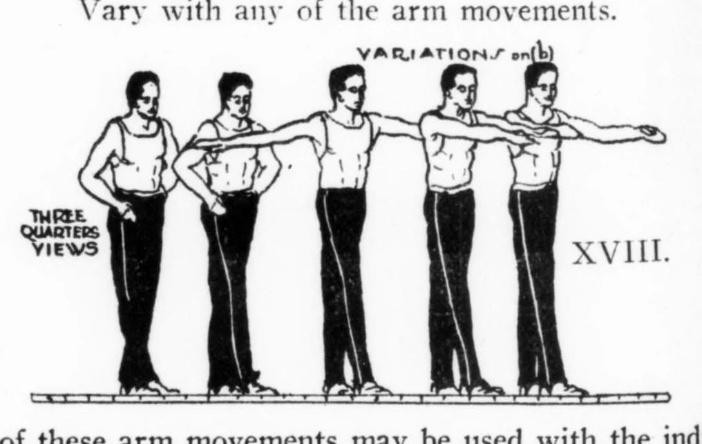 An illustration from American Association for Health, Physical Education and Recreation Journal 1930-12: Vol 1 Iss 10, 1930, leaf 51