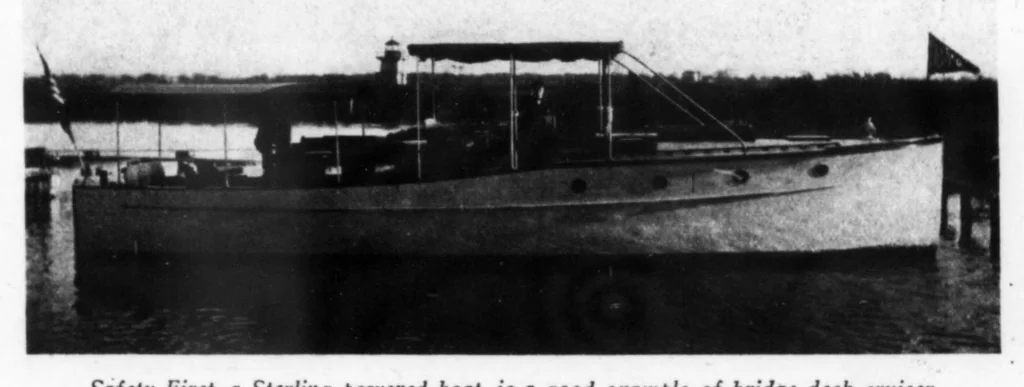 An illustration from Motor Boating & Sailing 1918-11: Vol 22 Iss 4, 1918, leaf 32