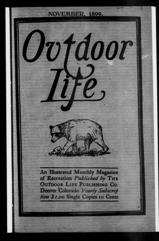 An illustration from Outdoor Life 1899-11: Vol 4 Iss 5, 1899, leaf 0