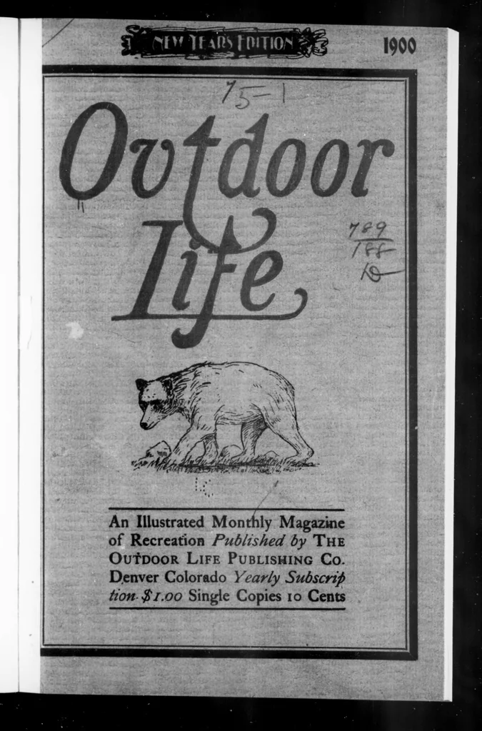 An illustration from Outdoor Life 1900-01: Vol 5 Iss 1, 1900, leaf 0