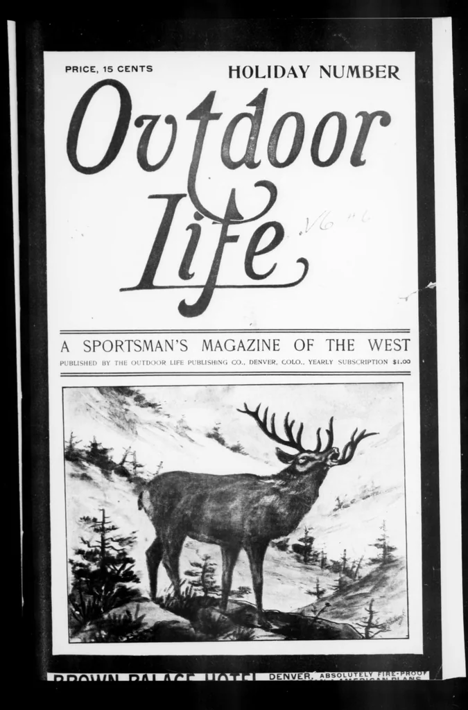 An illustration from Outdoor Life 1900-12: Vol 6 Iss 6, 1900, leaf 0