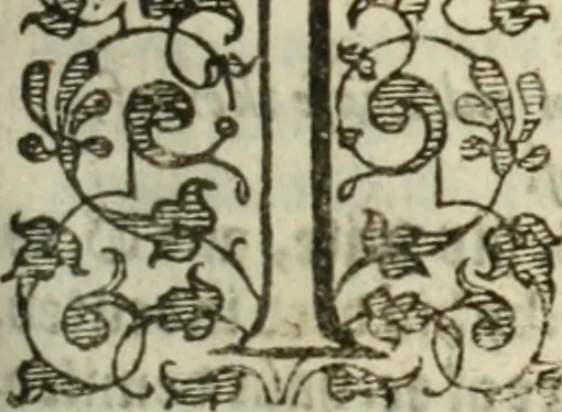 An illustration from Simboleography. Which may be termed the art, or description, of instruments and presidents, 1615, leaf 206