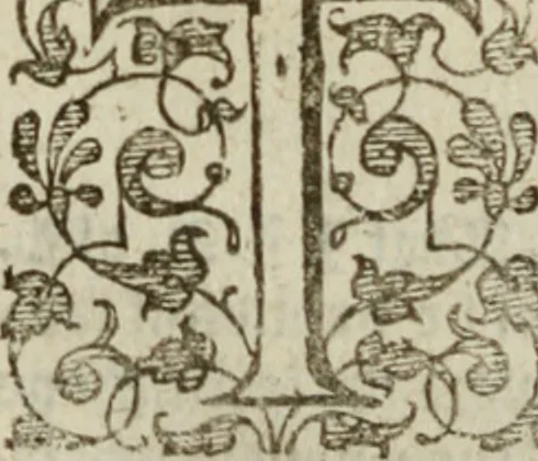 An illustration from Simboleography. Which may be termed the art, or description, of instruments and presidents, 1615, leaf 427