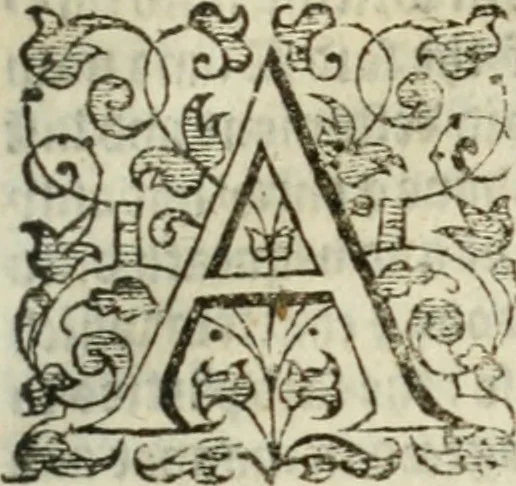 An illustration from Simboleography. Which may be termed the art, or description, of instruments and presidents, 1615, leaf 48