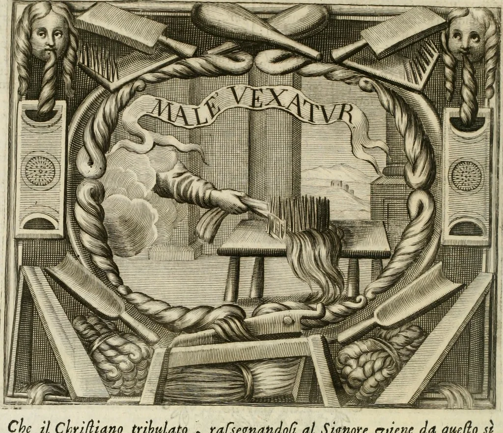 An illustration from Simboli predicabili estratti da sacri evangeli che corrono nella quadragesima, 1692, leaf 115