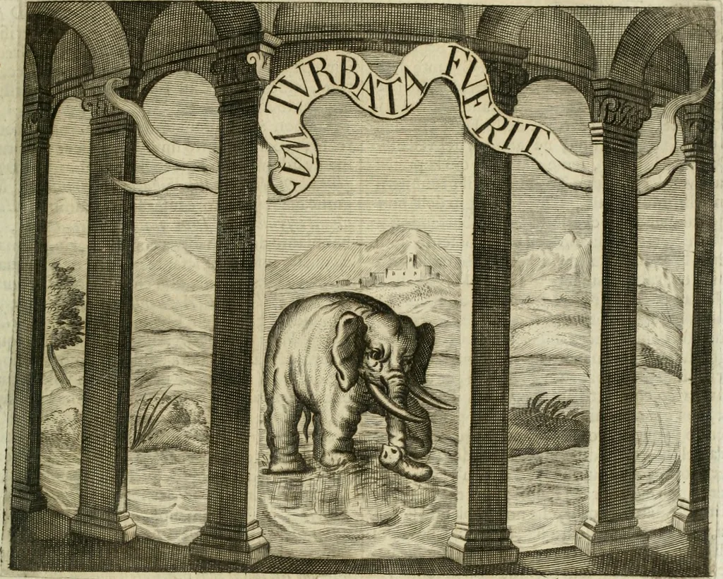 An illustration from Simboli predicabili estratti da sacri evangeli che corrono nella quadragesima, 1692, leaf 126