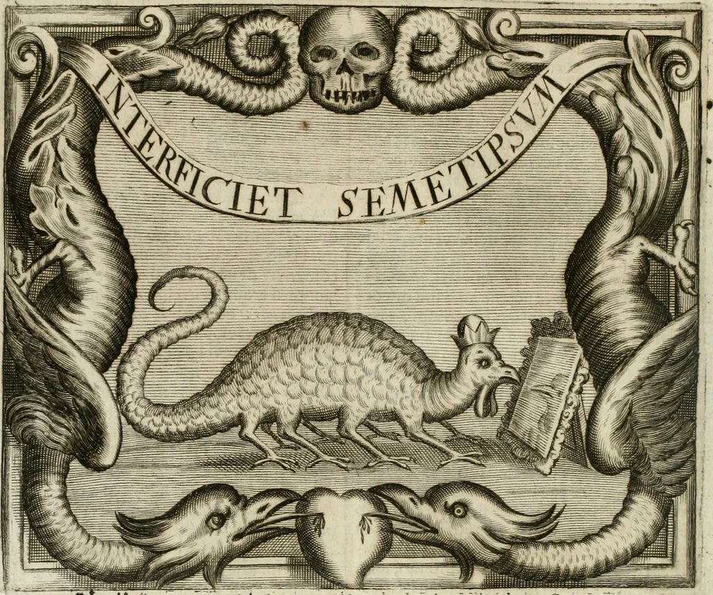 An illustration from Simboli predicabili estratti da sacri evangeli che corrono nella quadragesima, 1692, leaf 149
