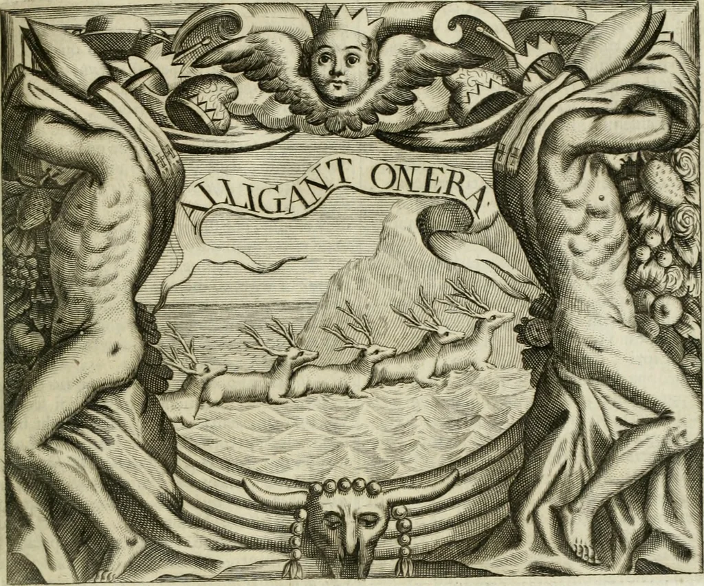 An illustration from Simboli predicabili estratti da sacri evangeli che corrono nella quadragesima, 1692, leaf 160
