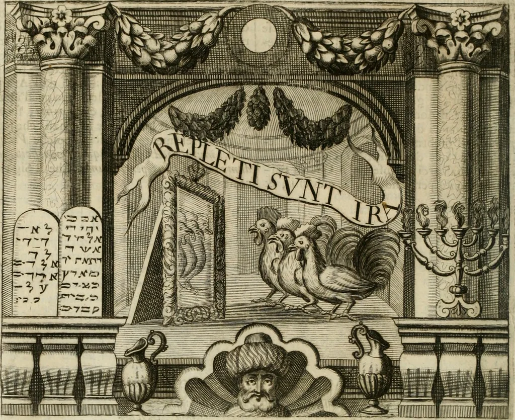 An illustration from Simboli predicabili estratti da sacri evangeli che corrono nella quadragesima, 1692, leaf 215