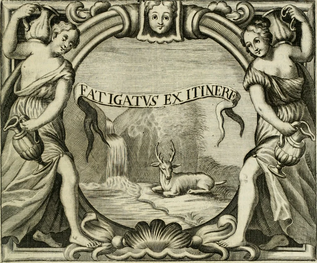 An illustration from Simboli predicabili estratti da sacri evangeli che corrono nella quadragesima, 1692, leaf 258