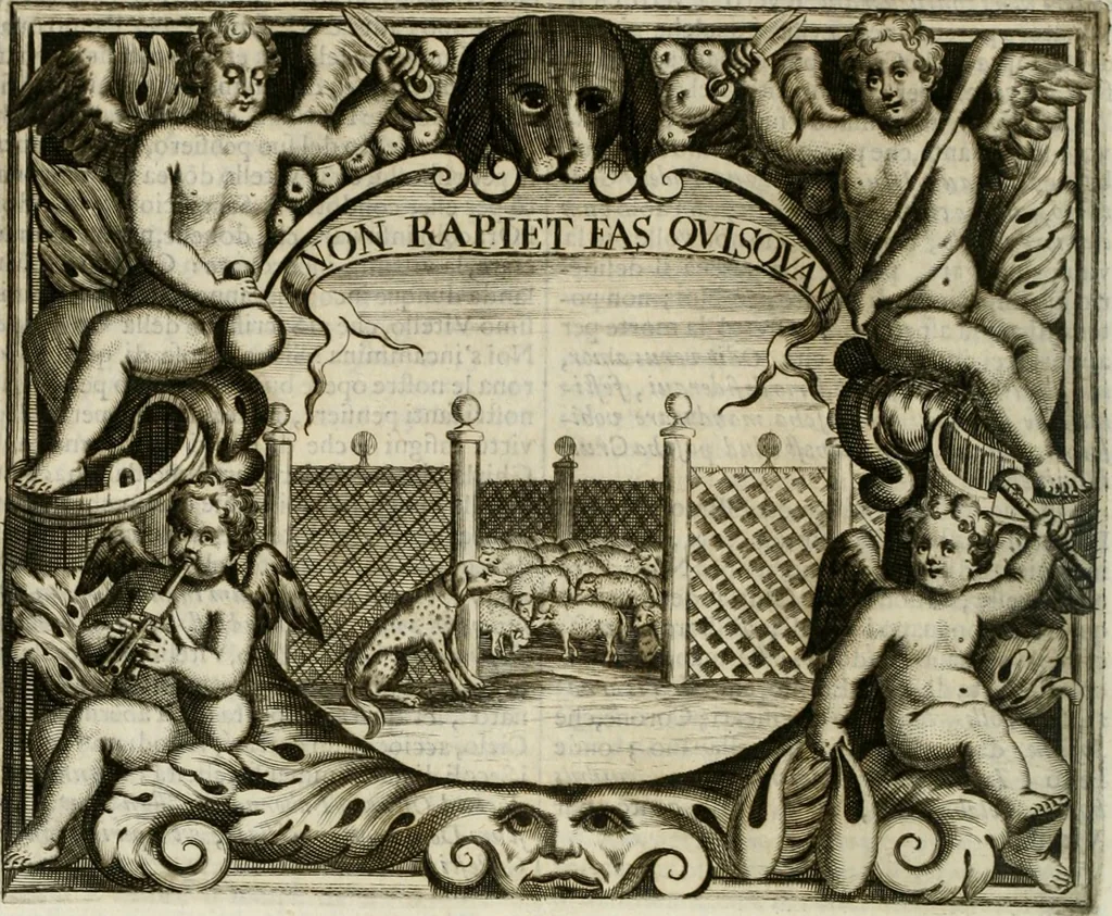 An illustration from Simboli predicabili estratti da sacri evangeli che corrono nella quadragesima, 1692, leaf 371