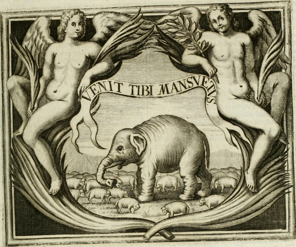 An illustration from Simboli predicabili estratti da sacri evangeli che corrono nella quadragesima, 1692, leaf 404