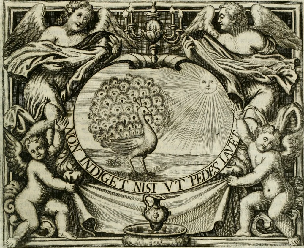 An illustration from Simboli predicabili estratti da sacri evangeli che corrono nella quadragesima, 1692, leaf 426