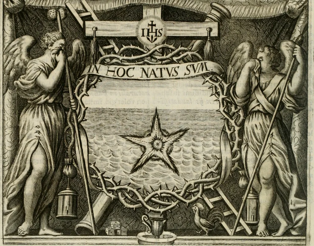 An illustration from Simboli predicabili estratti da sacri evangeli che corrono nella quadragesima, 1692, leaf 437