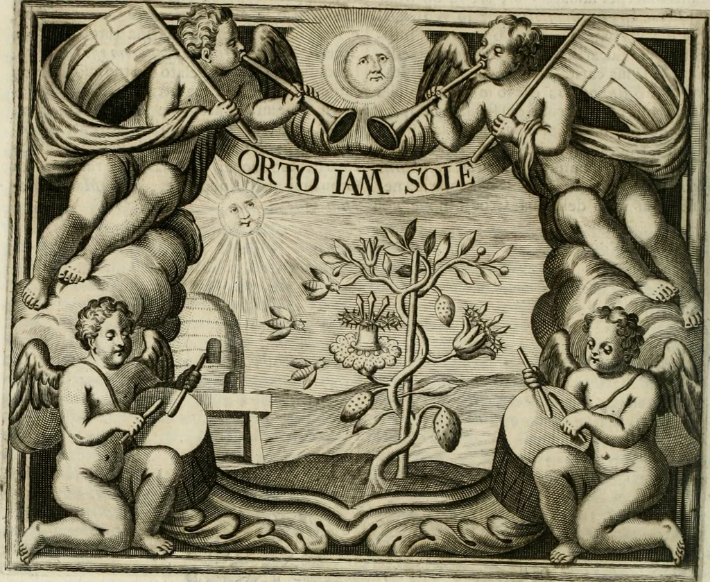 An illustration from Simboli predicabili estratti da sacri evangeli che corrono nella quadragesima, 1692, leaf 451