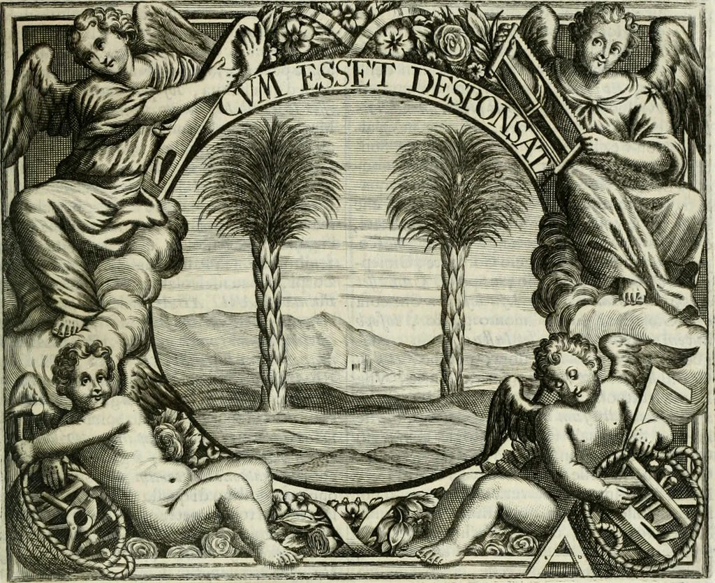 An illustration from Simboli predicabili estratti da sacri evangeli che corrono nella quadragesima, 1692, leaf 484