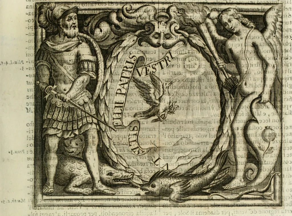 An illustration from Simboli predicabili estratti da sacri evangeli che corrono nella quadragesima, 1692, leaf 56