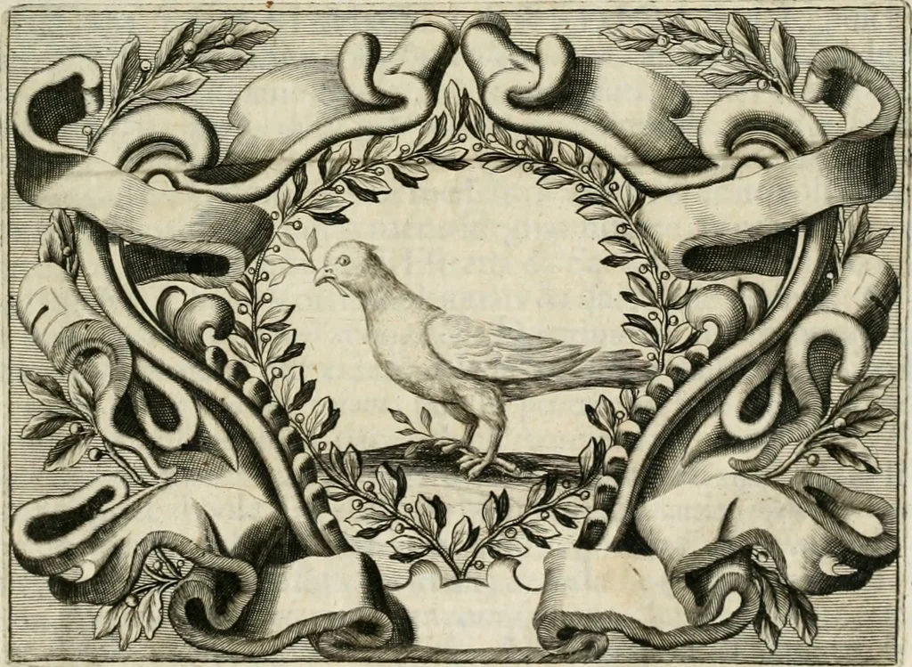 An illustration from Simboli predicabili estratti da sacri evangeli che corrono nella quadragesima, 1692, leaf 6