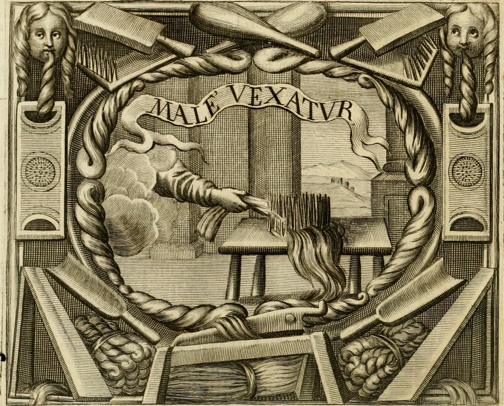 An illustration from Simboli predicabili : estratti da sacri evangeli che corrono nella quadragesima : delineati con morali, & eruditi discorsi, 1692, leaf 117