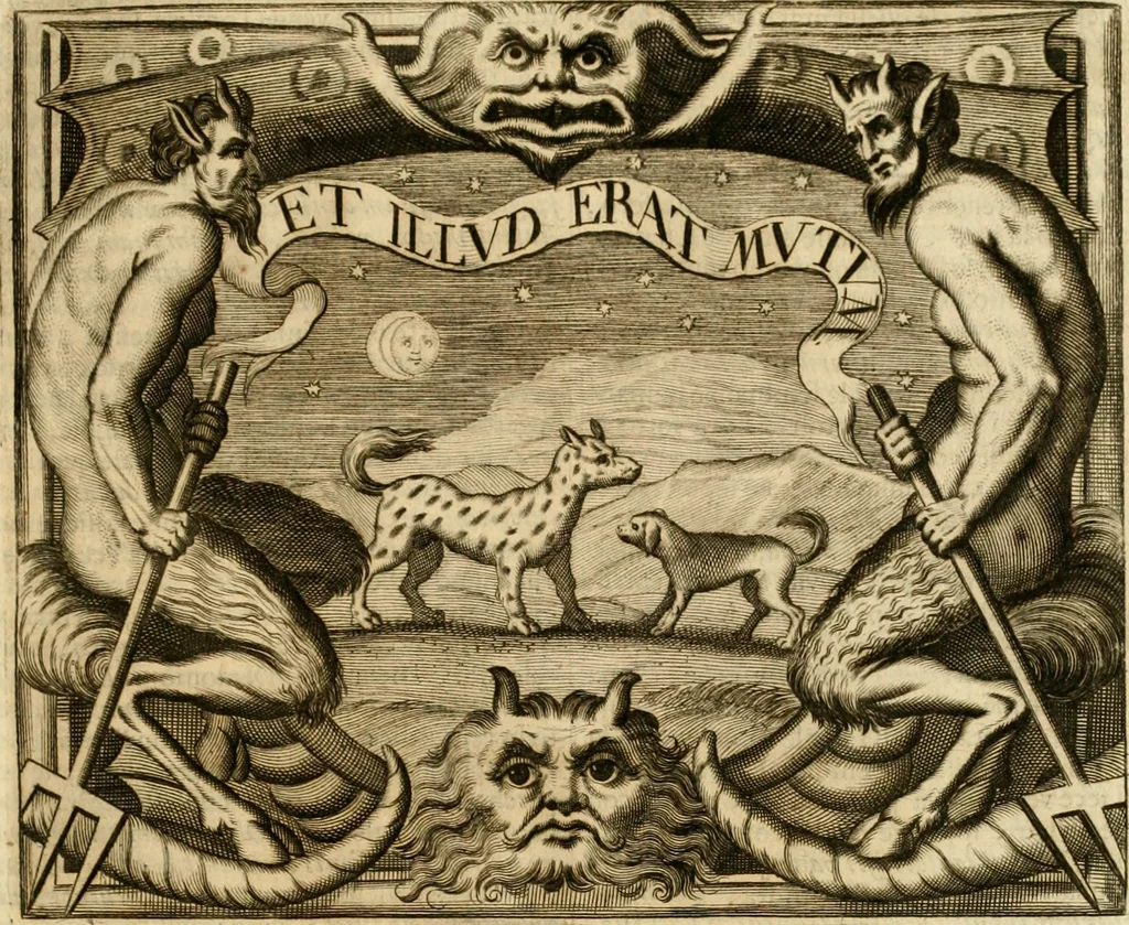 An illustration from Simboli predicabili : estratti da sacri evangeli che corrono nella quadragesima : delineati con morali, & eruditi discorsi, 1692, leaf 206