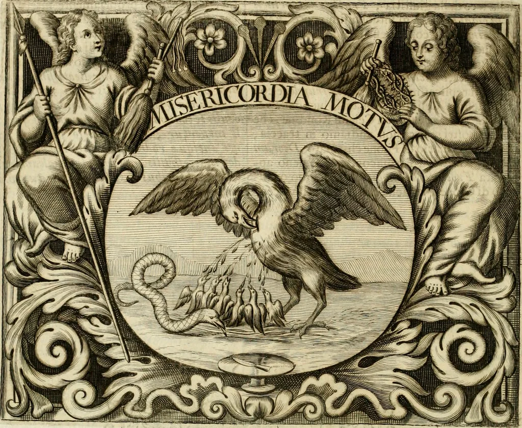An illustration from Simboli predicabili : estratti da sacri evangeli che corrono nella quadragesima : delineati con morali, & eruditi discorsi, 1692, leaf 317