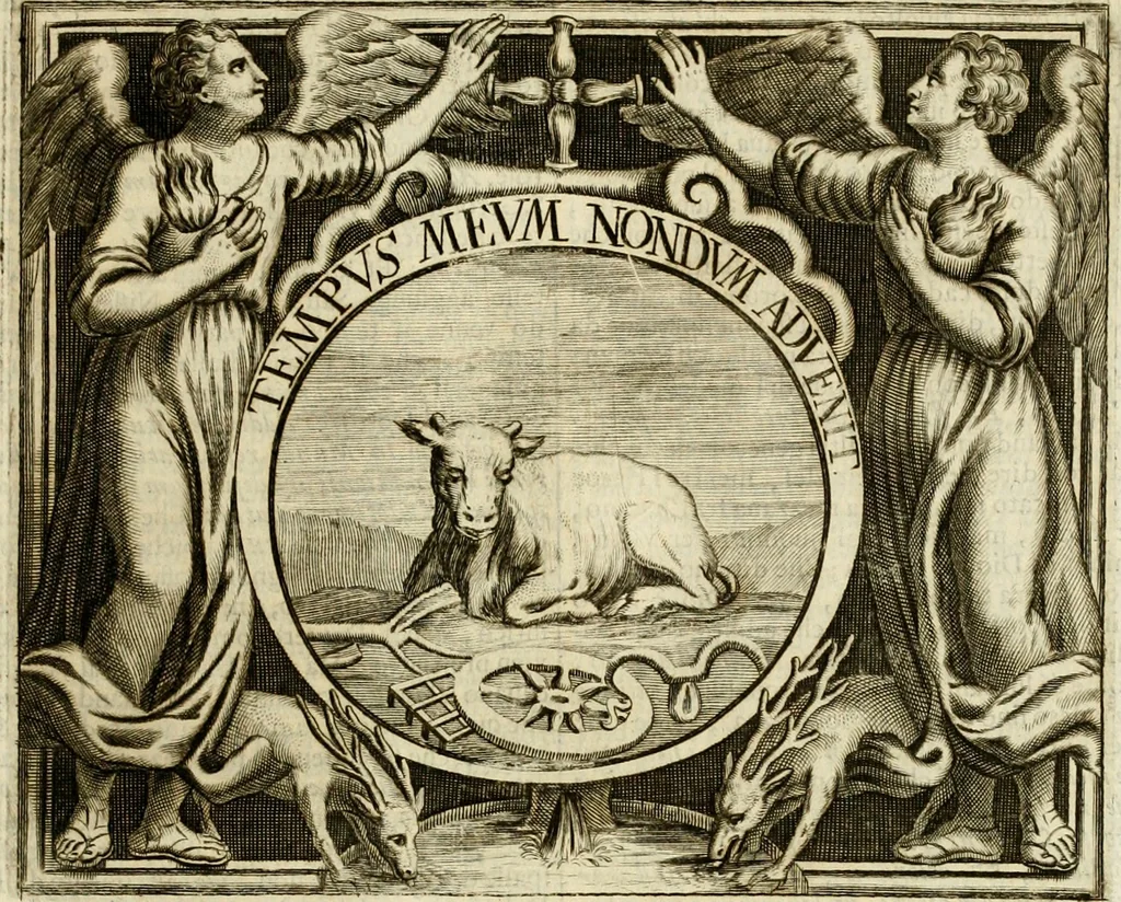 An illustration from Simboli predicabili : estratti da sacri evangeli che corrono nella quadragesima : delineati con morali, & eruditi discorsi, 1692, leaf 362