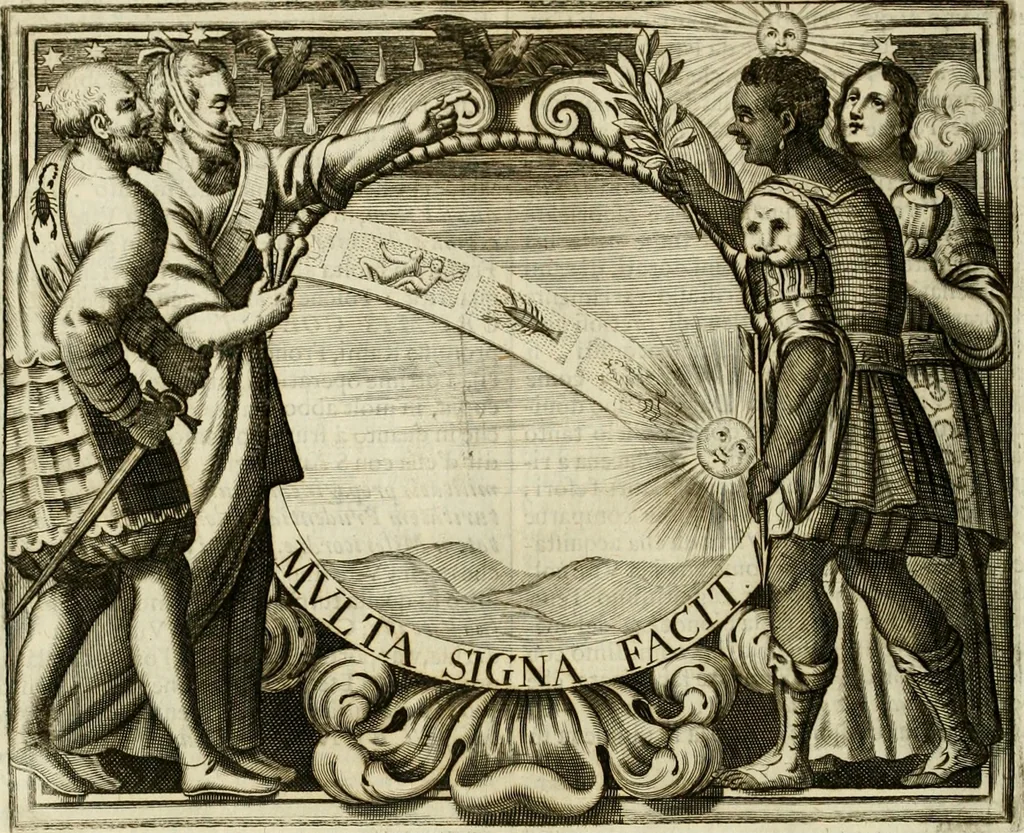 An illustration from Simboli predicabili : estratti da sacri evangeli che corrono nella quadragesima : delineati con morali, & eruditi discorsi, 1692, leaf 395