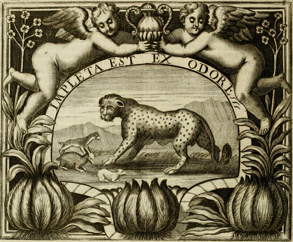 An illustration from Simboli predicabili : estratti da sacri evangeli che corrono nella quadragesima : delineati con morali, & eruditi discorsi, 1692, leaf 417
