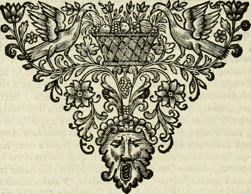 An illustration from Simboli predicabili : estratti da sacri evangeli che corrono nella quadragesima : delineati con morali, & eruditi discorsi, 1692, leaf 427