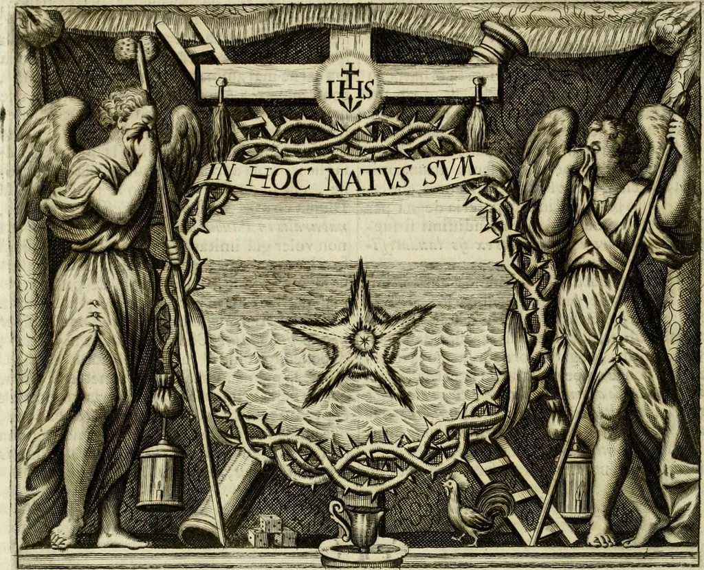 An illustration from Simboli predicabili : estratti da sacri evangeli che corrono nella quadragesima : delineati con morali, & eruditi discorsi, 1692, leaf 439