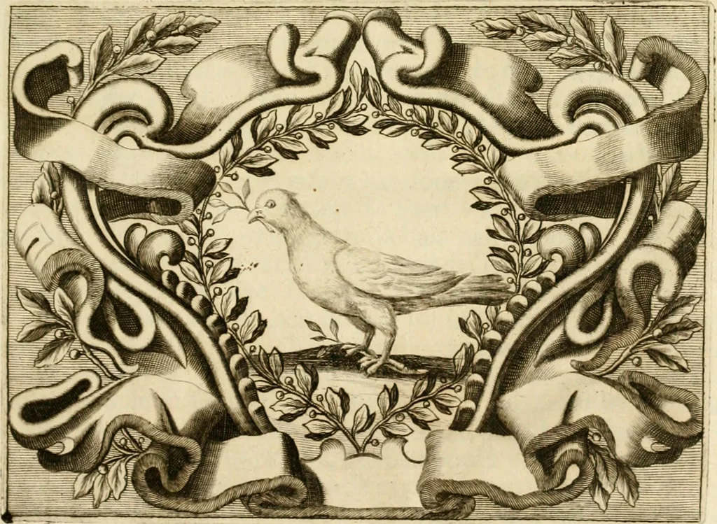 An illustration from Simboli predicabili : estratti da sacri evangeli che corrono nella quadragesima : delineati con morali, & eruditi discorsi, 1692, leaf 8