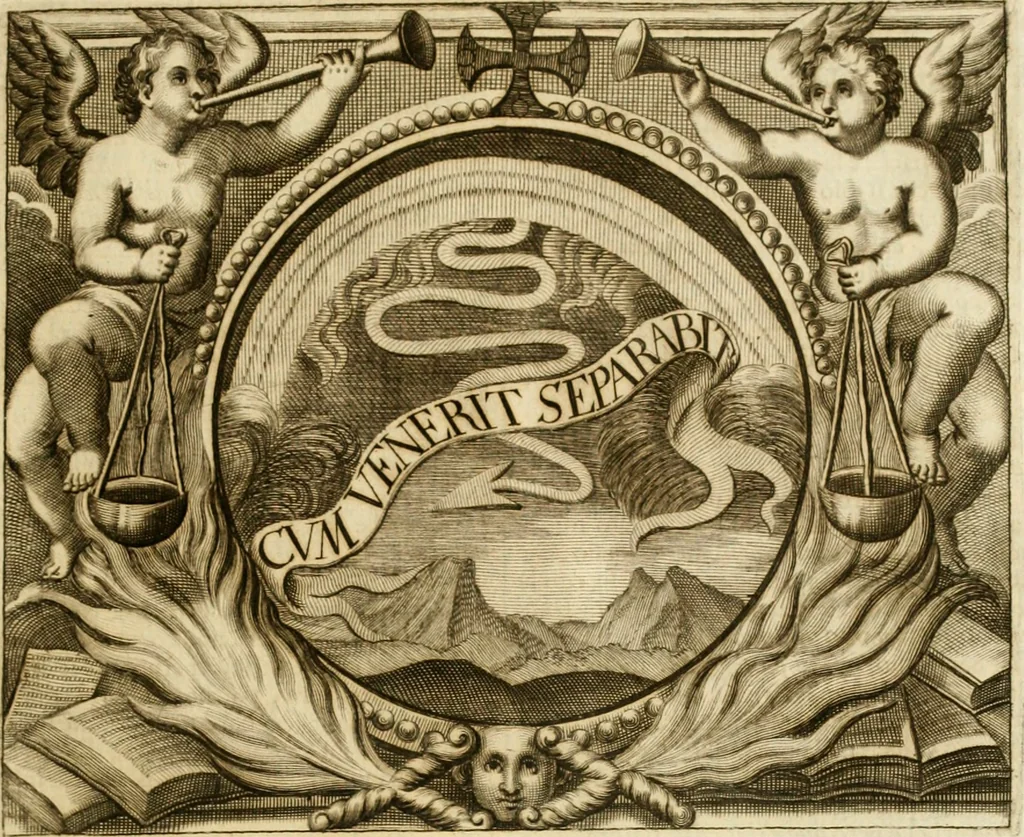 An illustration from Simboli predicabili : estratti da sacri evangeli che corrono nella quadragesima : delineati con morali, & eruditi discorsi, 1692, leaf 80