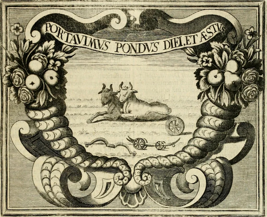 An illustration from Simboli predicabili : estratti da sacri evangeli che corrono nella quadragesima : delineati con morali, & eruditi discorsi, 1692, leaf 140