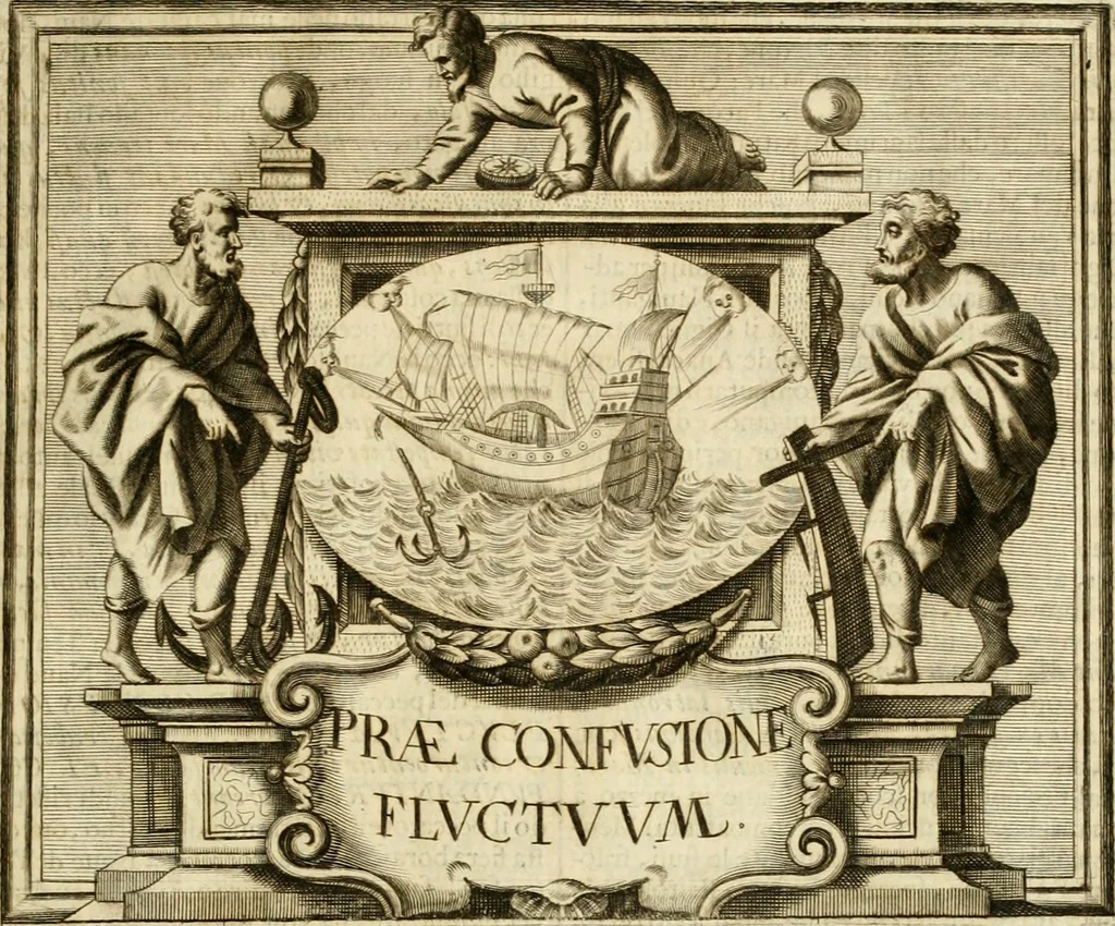 An illustration from Simboli predicabili : estratti da sacri evangeli che corrono nella quadragesima : delineati con morali, & eruditi discorsi, 1692, leaf 16