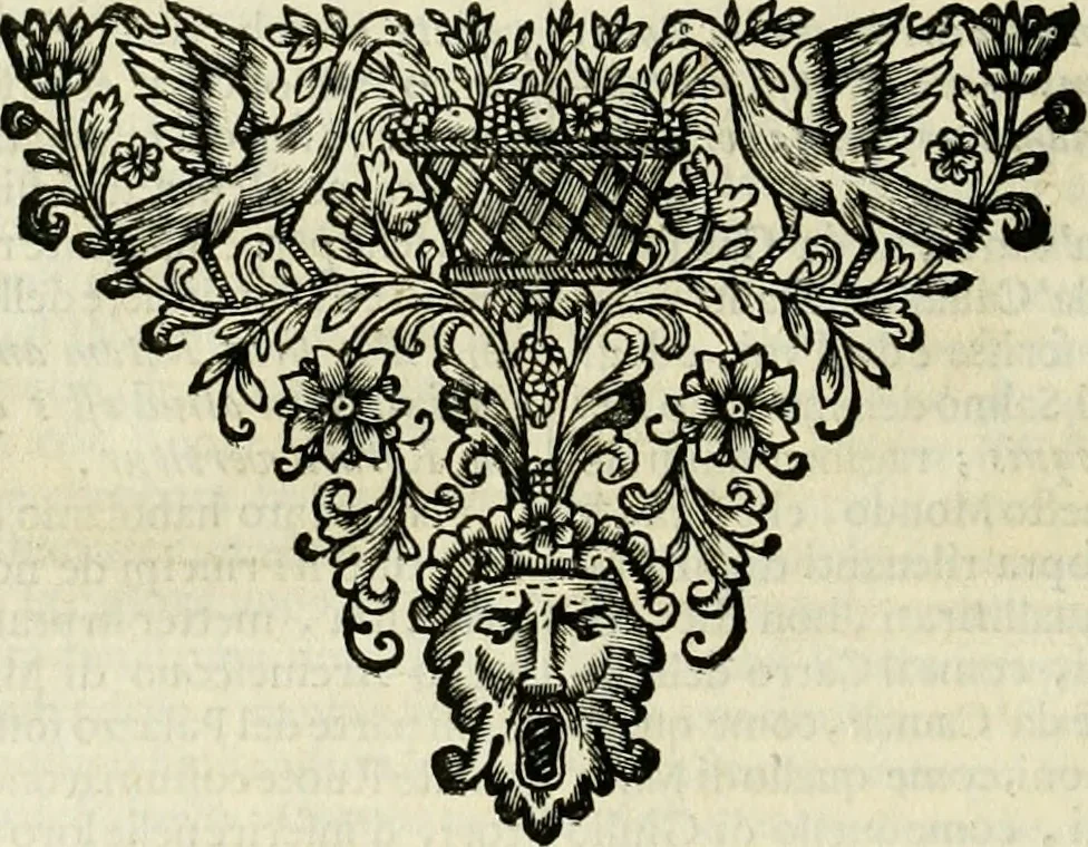 An illustration from Simboli predicabili : estratti da sacri evangeli che corrono nella quadragesima : delineati con morali, & eruditi discorsi, 1692, leaf 205
