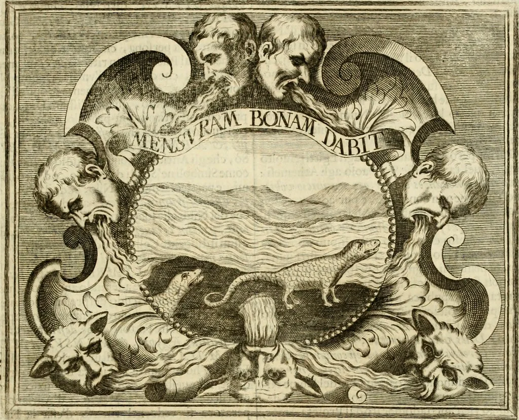 An illustration from Simboli predicabili : estratti da sacri evangeli che corrono nella quadragesima : delineati con morali, & eruditi discorsi, 1692, leaf 250