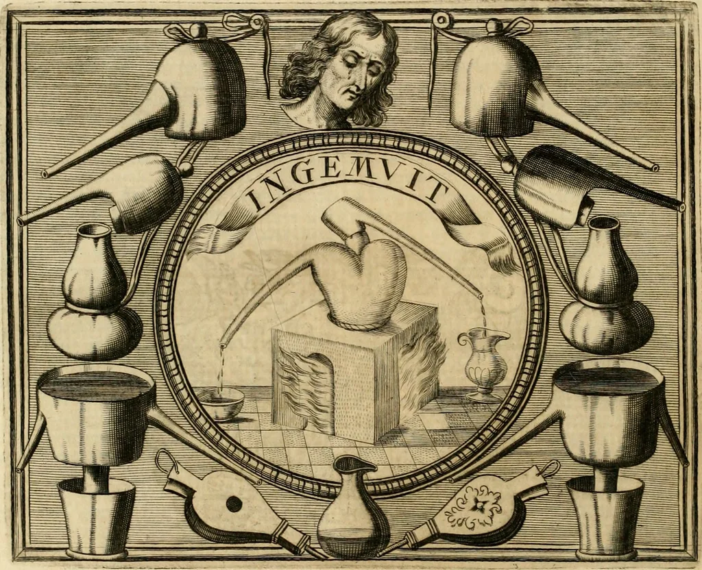 An illustration from Simboli predicabili : estratti da sacri evangeli che corrono nella quadragesima : delineati con morali, & eruditi discorsi, 1692, leaf 365