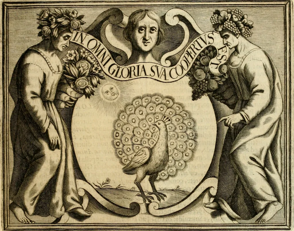 An illustration from Simboli predicabili : estratti da sacri evangeli che corrono nella quadragesima : delineati con morali, & eruditi discorsi, 1692, leaf 398