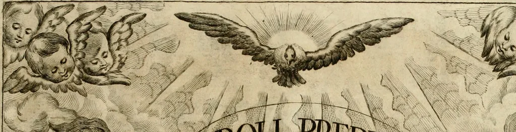 An illustration from Simboli predicabili : estratti da sacri evangeli che corrono nella quadragesima : delineati con morali, & eruditi discorsi, 1692, leaf 6