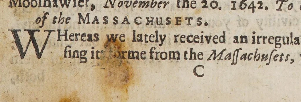 An illustration from Simplicities defence against seven-headed policy. Or Innocency vindicated, being unjustly accused, and sorely censured, by that seven-headed church-government united in New-England., 1646, leaf 33