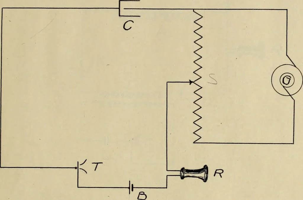 An illustration from Simultaneous telephony and power transmission over the same wires, 1906, leaf 12