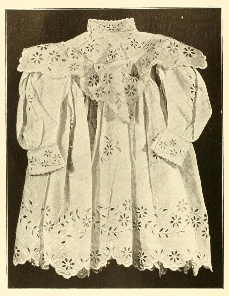 An illustration from Singer instructions for art embroidery, 1911, leaf 42
