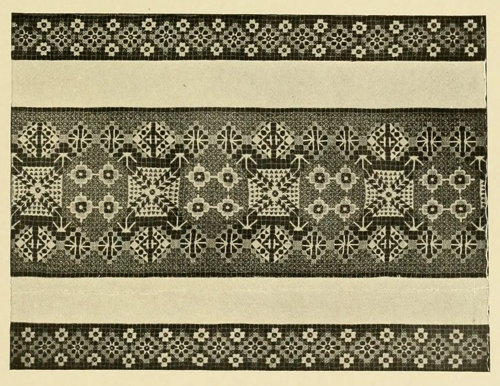 An illustration from Singer instructions for art embroidery, 1911, leaf 55