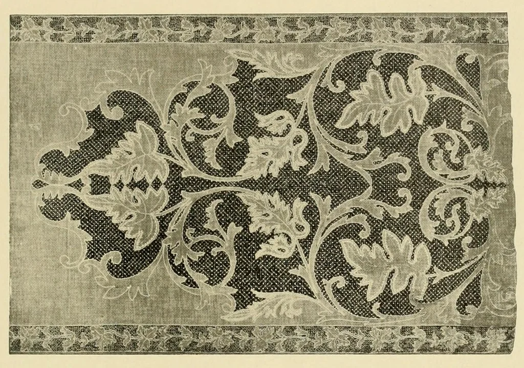 An illustration from Singer instructions for art embroidery, 1911, leaf 73