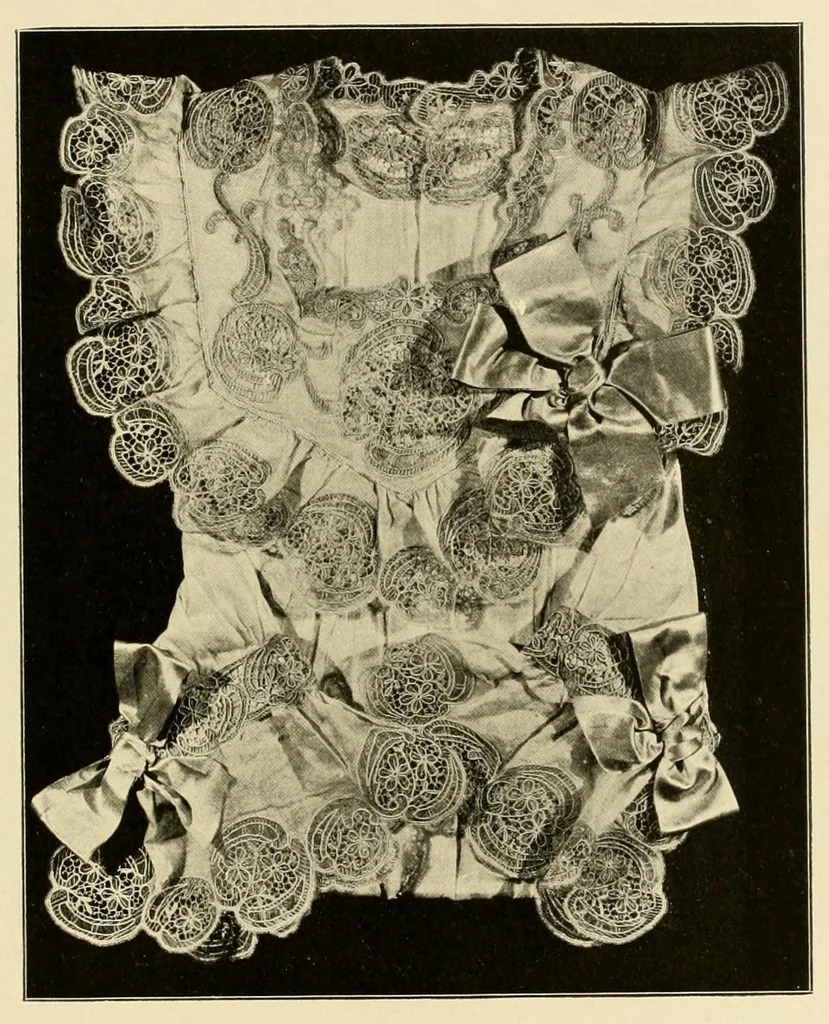 An illustration from Singer instructions for art embroidery, 1911, leaf 91