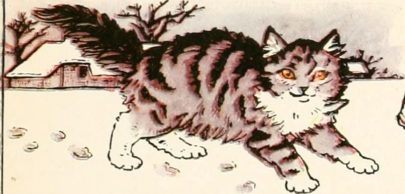 An illustration from The singing circle; a picture book of action songs, other songs, and dances, 1911, leaf 44