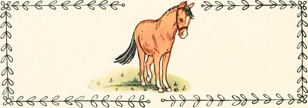 An illustration from The singing circle; a picture book of action songs, other songs, and dances, 1911, leaf 63