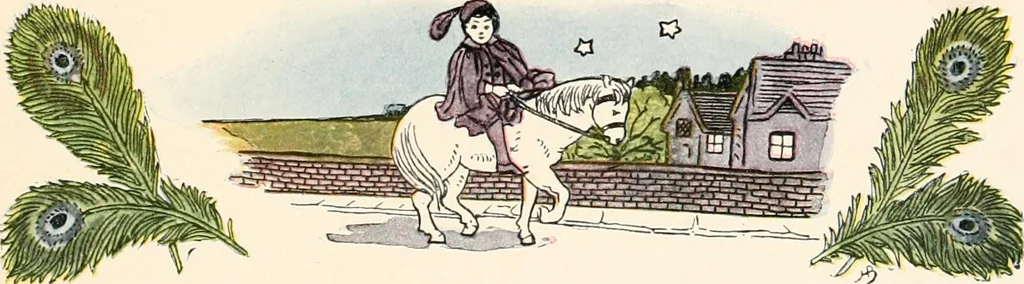 An illustration from The singing circle; a picture book of action songs, other songs, and dances, 1911, leaf 66
